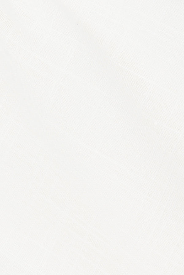 White Cheesecloth Wrap Mini Banks Skirt