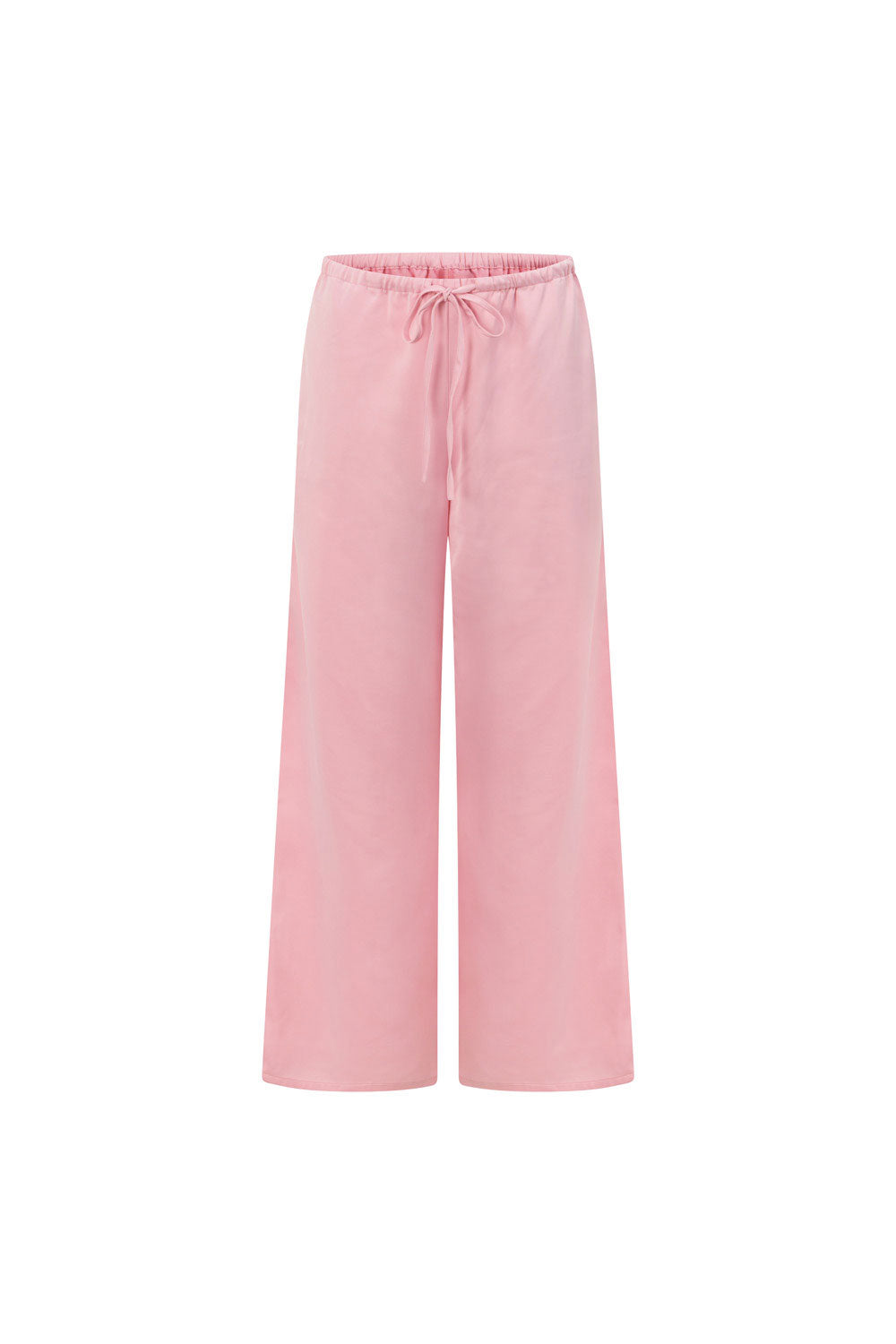 Blush Pink Elastic Drawstring Tamar Pants
