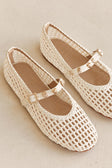 Solstice Ballet Flats - White