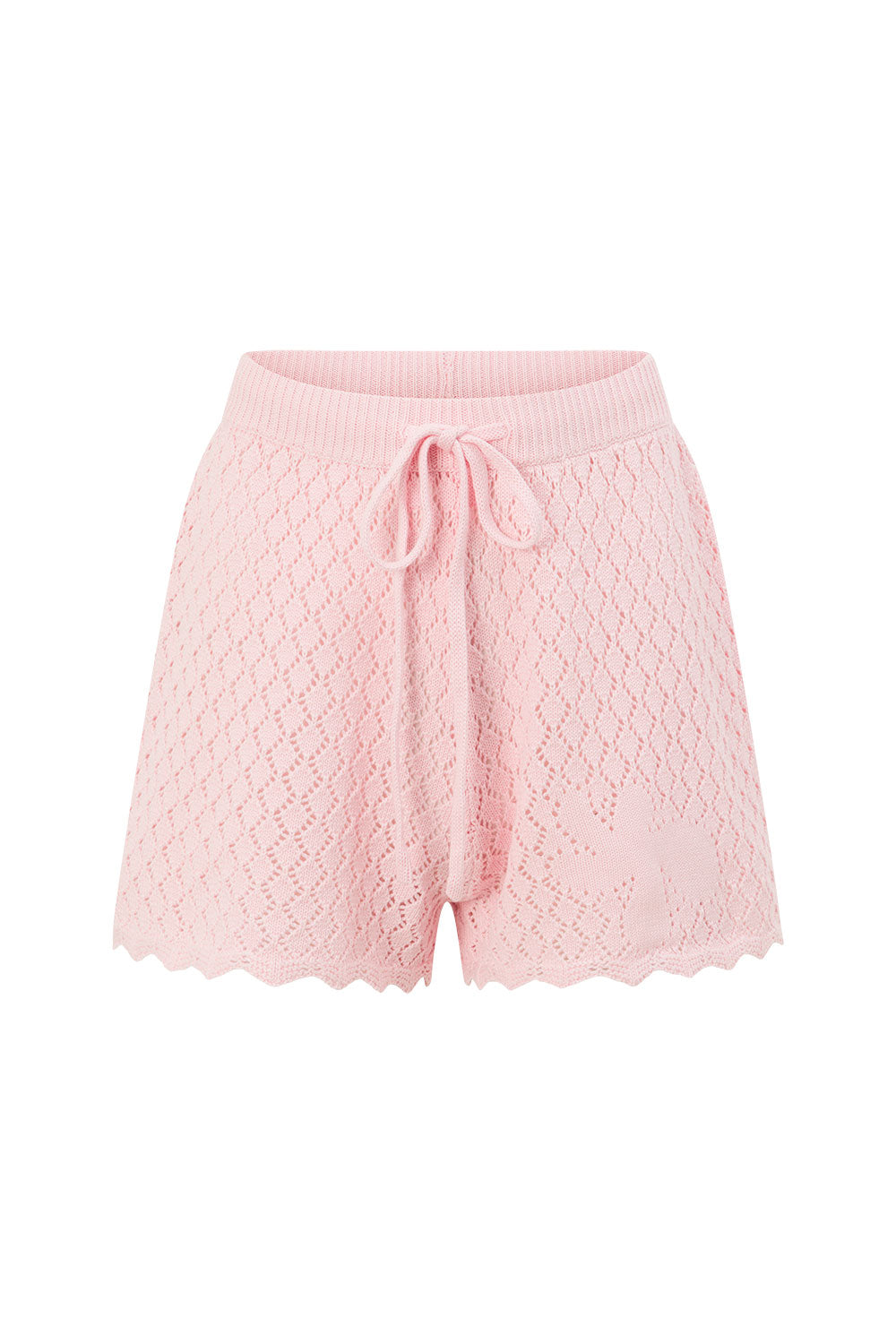 Milana Knit Shorts - Pink