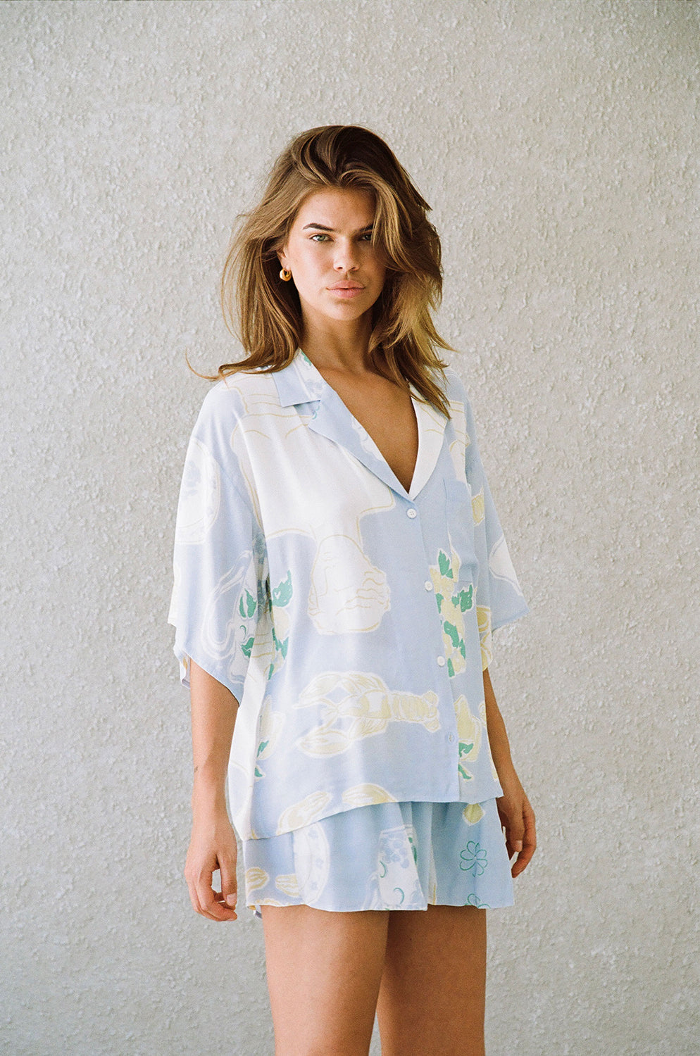 Thessy Top - Ciao Blue Print