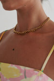 Bel Air Chain Necklace - Gold