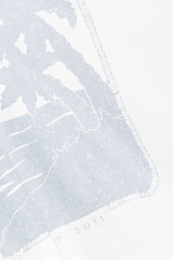 Britta Top - White, Blue