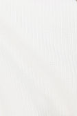Cream Ribbed Drawstring Indigo Top