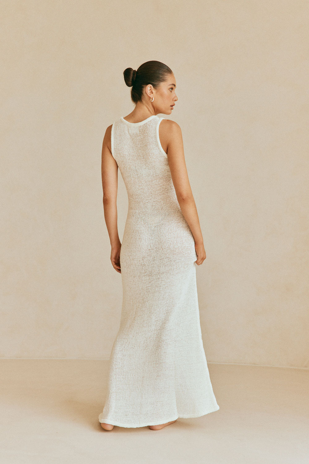 Bardot Maxi Dress - White