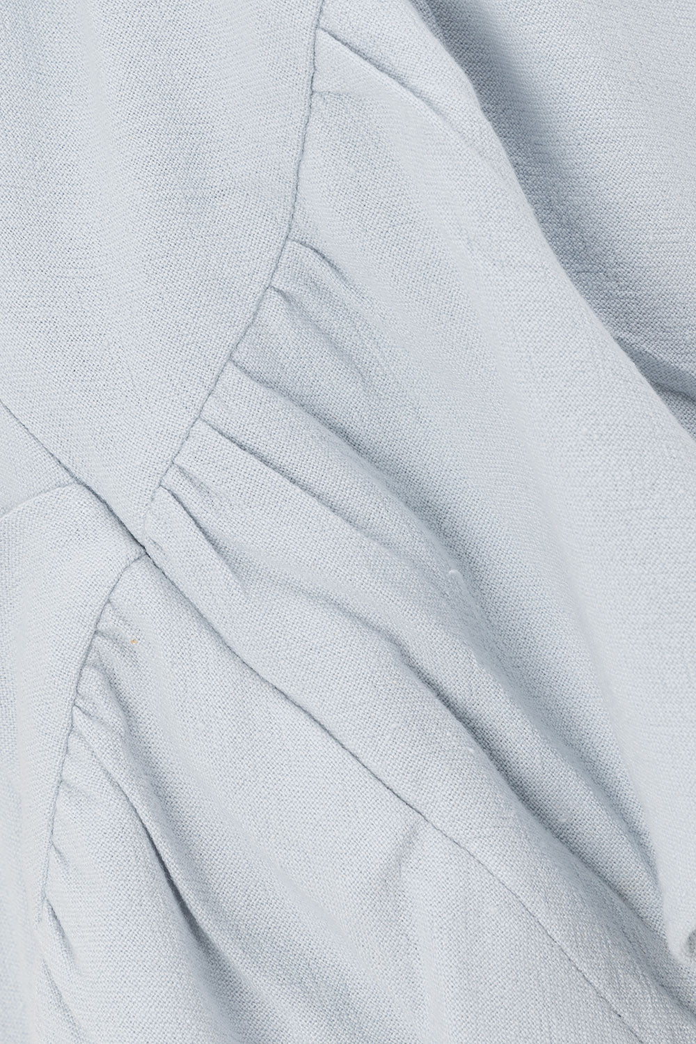 Luna High-waist Flounce Shorts - Blue