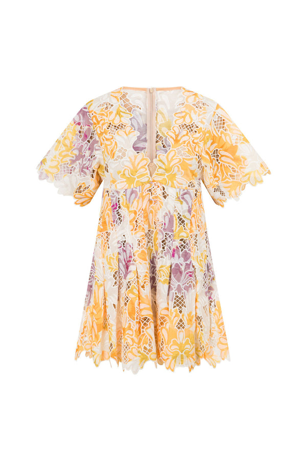 Gramercy Mini Dress - Floreale Mellow