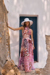Margot Pleated Dress - Mosaica