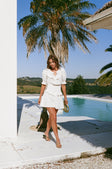 SAMPLE-Zoelle Shirred Dress