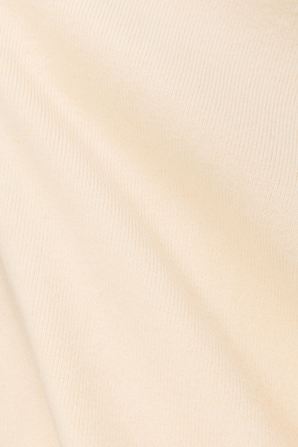 Cream V-Neck Boxy Adelia Top