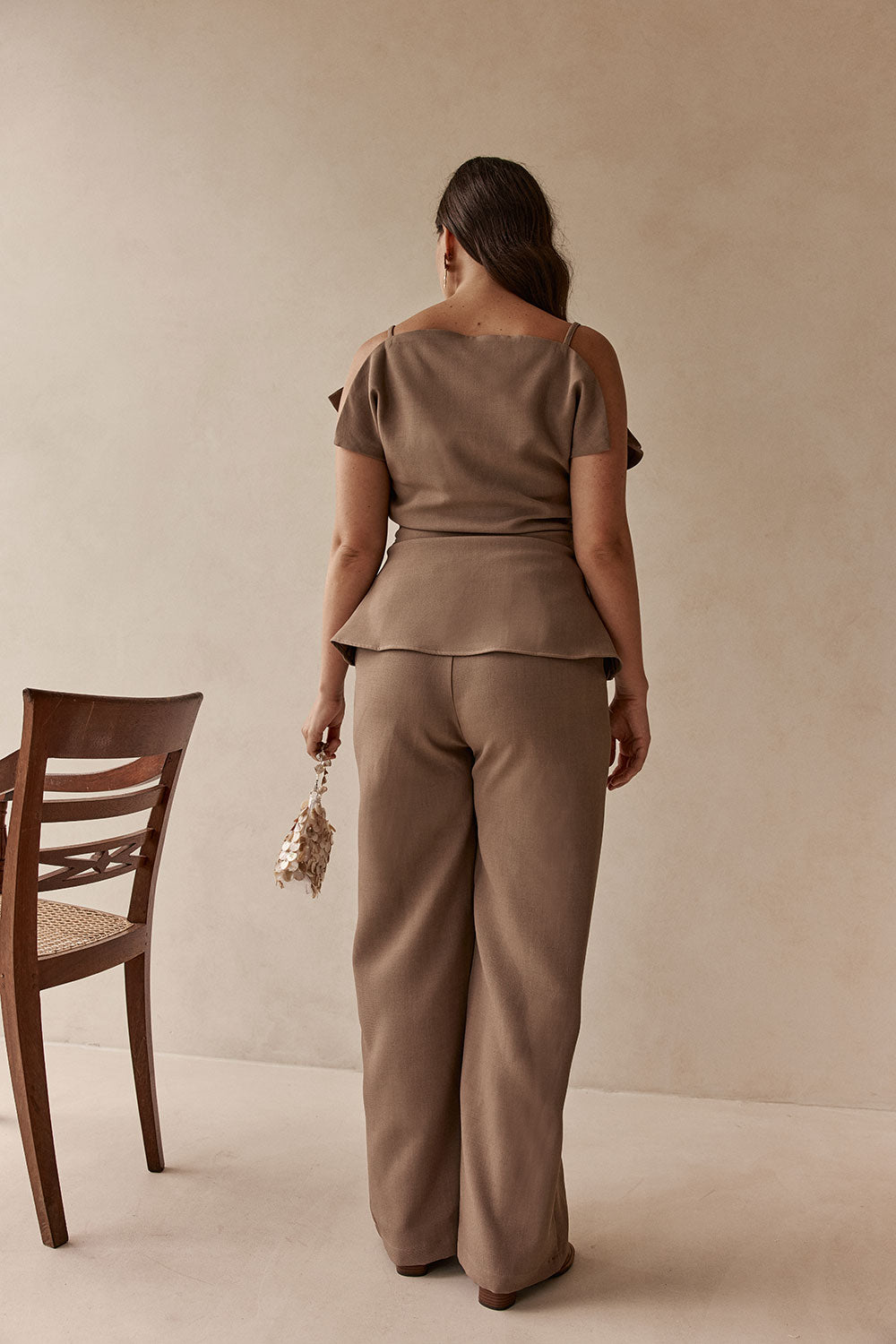 SAMPLE-Naomi Top - Chocolate