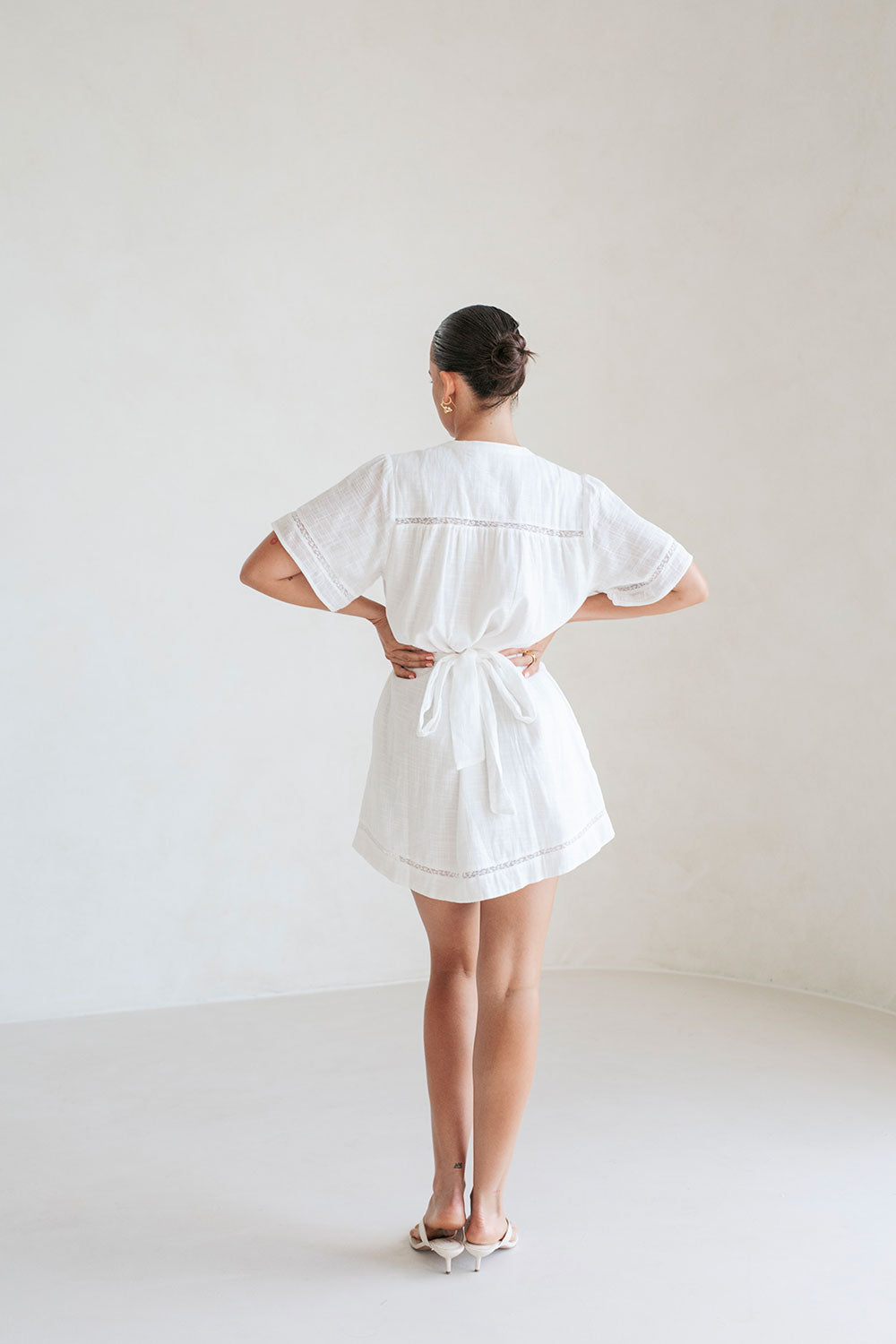 Vayle Mini Dress - White