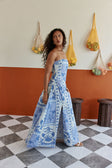 Aliza Dress - Palais Blue