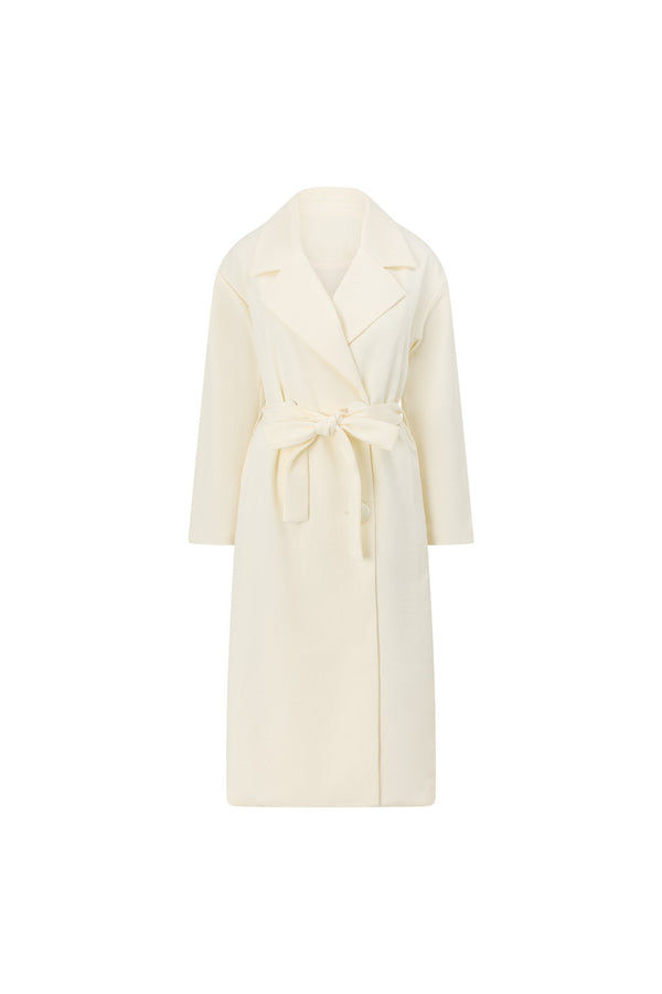 Off White Longline Arabella Trench Coat