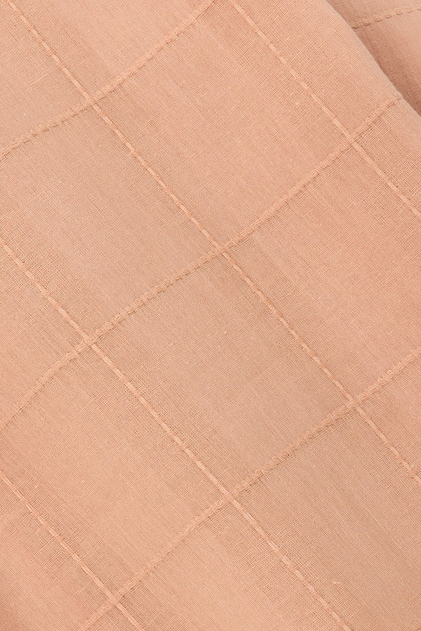 Rust Brown High Waist Drawstring Emmie Pants