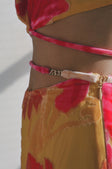 SAMPLE-Sorrenta Wrap Top - Floreale Sunny
