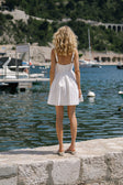 Laurenne Mini Dress - White