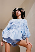 SAMPLE-Akel Top - Blue