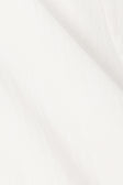 White Button Split Maxi Odessa Dress