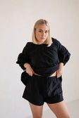 SAMPLE-Akel Shorts - Black
