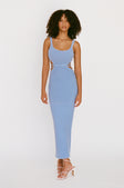 SAMPLE-London Knit Dress - Azure