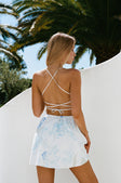 SAMPLE-Locket Backless Dress - Peony