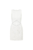Marsielle Cutout Mini Dress - White