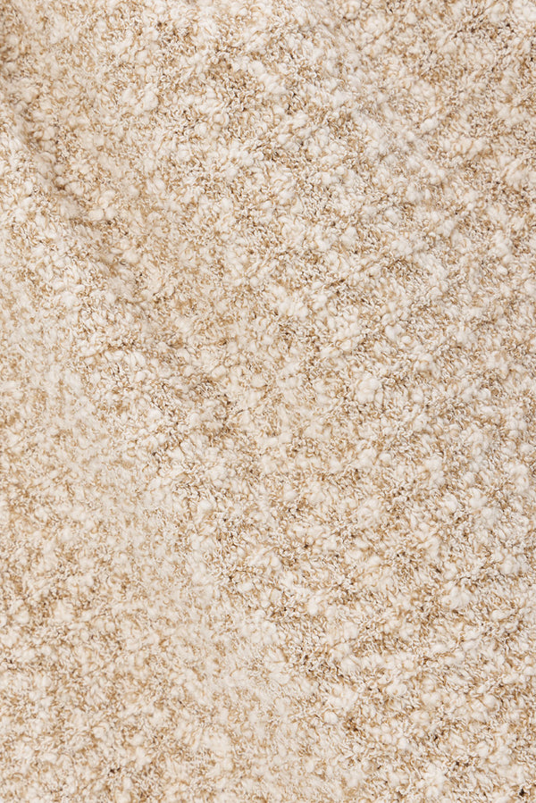 Tan Knit High Waist Soha Pants