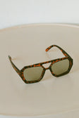 Rexha Aviator Sunglasses - Brown