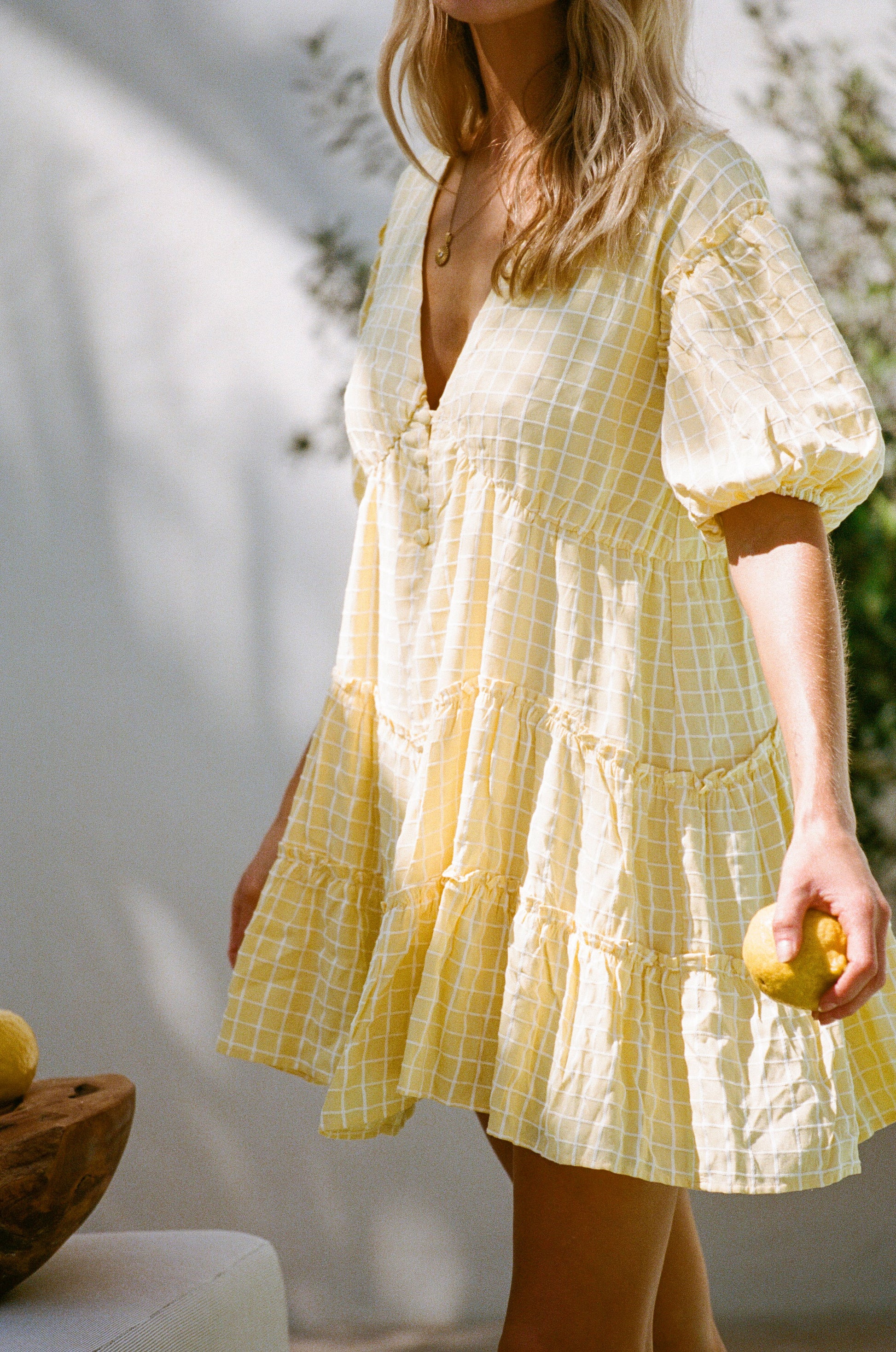 SAMPLE-Tarelle Dress - Buttercup