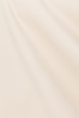 Beige Pleated Mini Camellia Dress