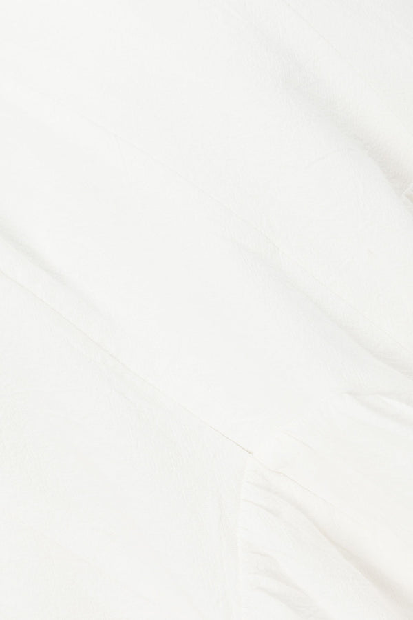 Alista V Neckline Tie Mini Dress - White