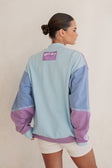 Purple Terry Oversized Vintage Buenos Sweater