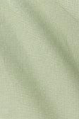 Dion One Shoulder Button Split Top - Green