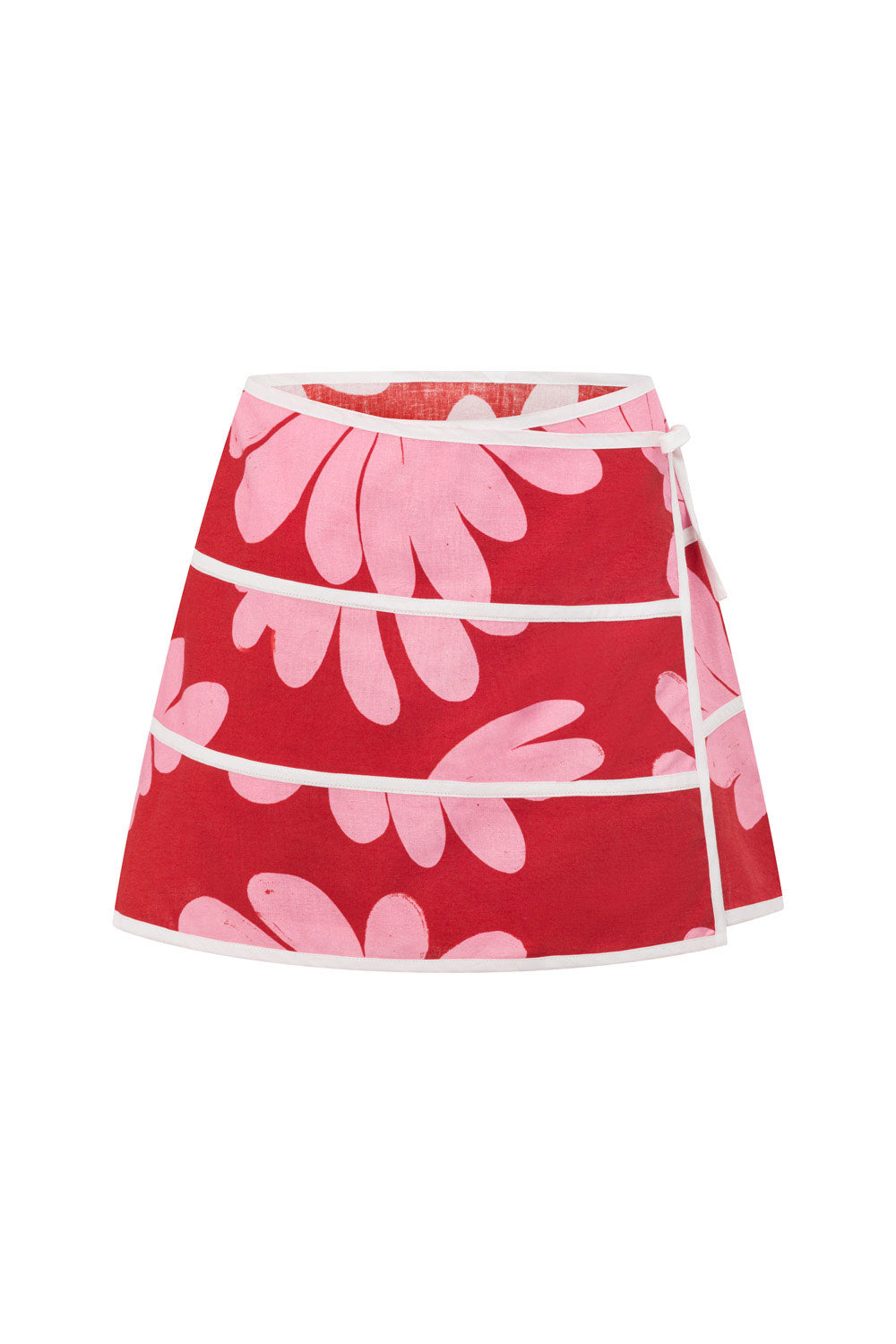 SAMPLE-Bowie Skirt - Daisy Red