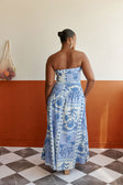 Aliza Dress - Palais Blue