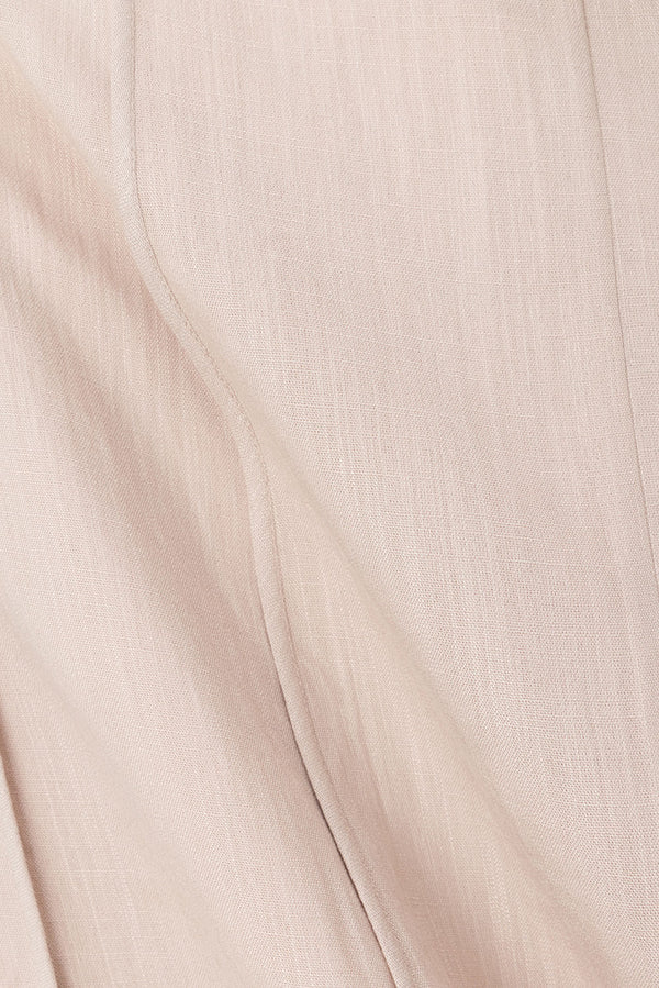 lliska Backless Cutout Maxi Dress - Stone