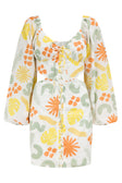 SAMPLE-Willa Dress - Desert Leaf