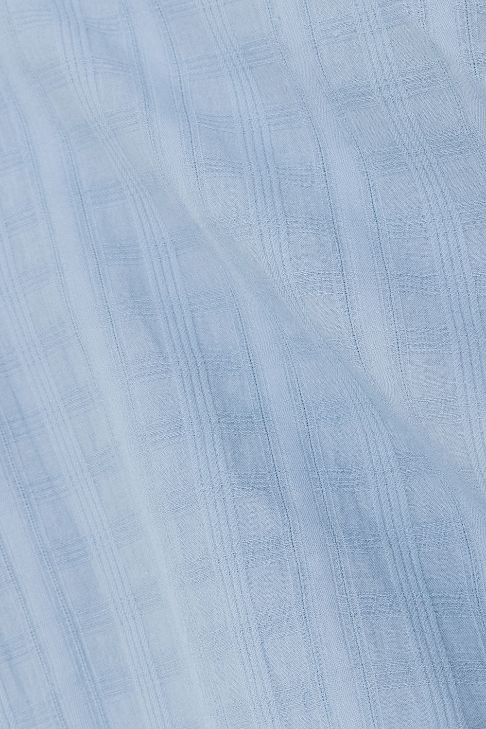 Blue V Neck Button Up Mini Shaelagh Dress