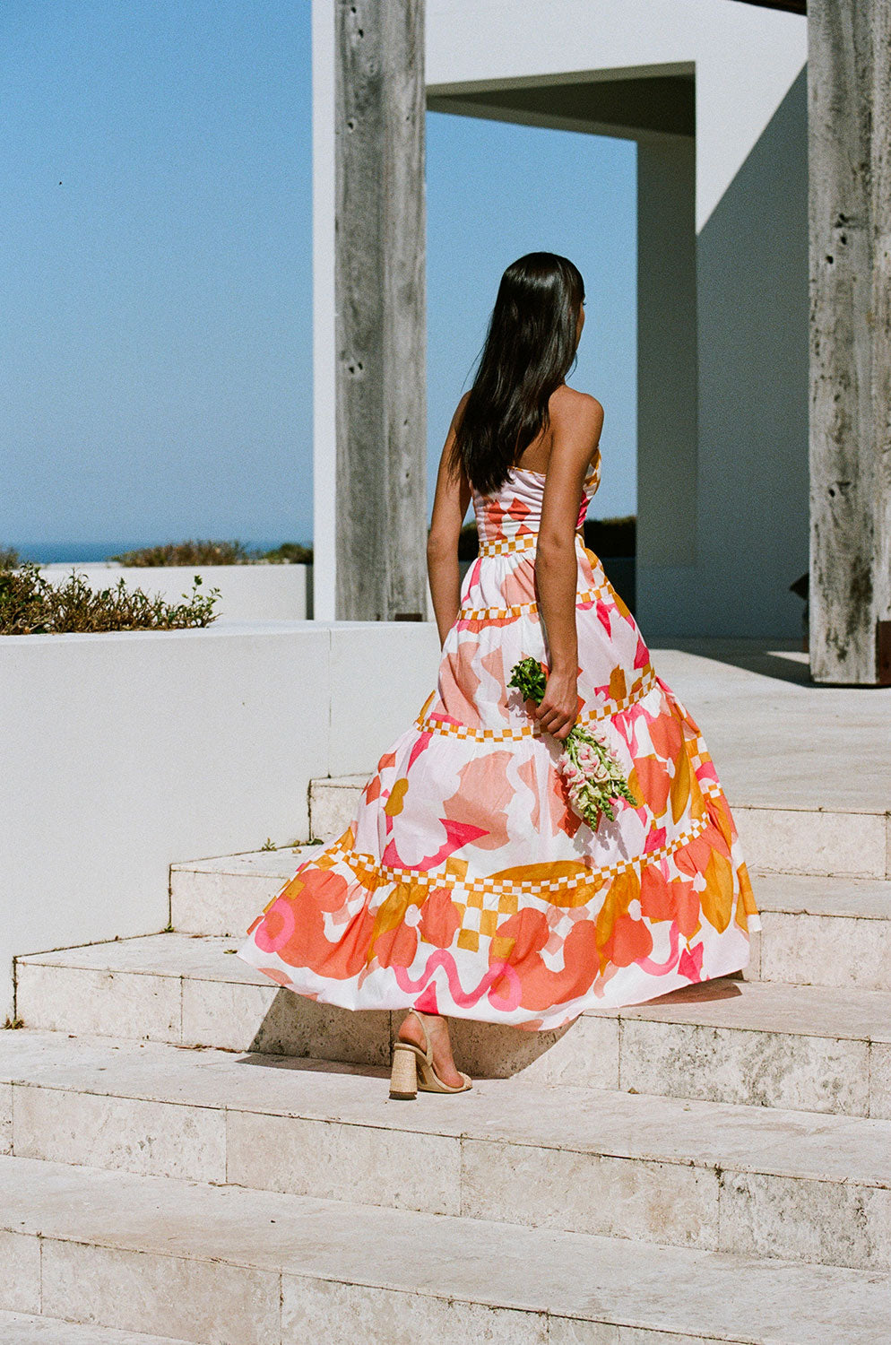 sabo skirt maxi dress Calabria Maxi Halter Dress