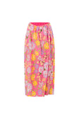 Naya Wrap Maxi Skirt - Pink