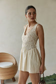 Tyla Dress - Cream