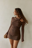 Aster Dress - Chocolate