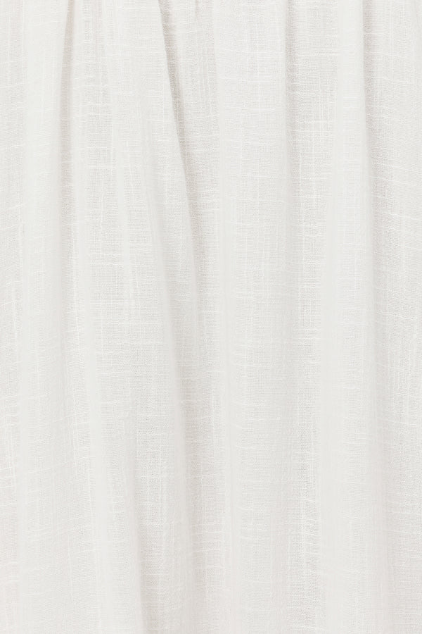 Kenna Strapless Maxi Dress - White