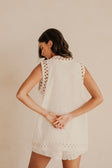 Soraya Tie Shorts - White