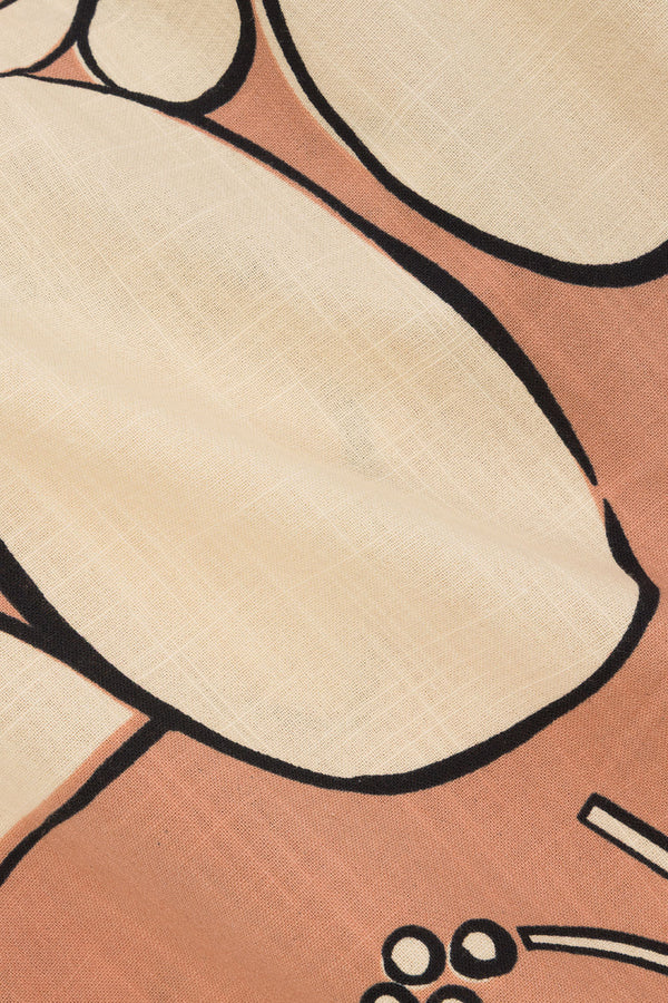 Orange Barrosa Print Torquay Trouser Pants