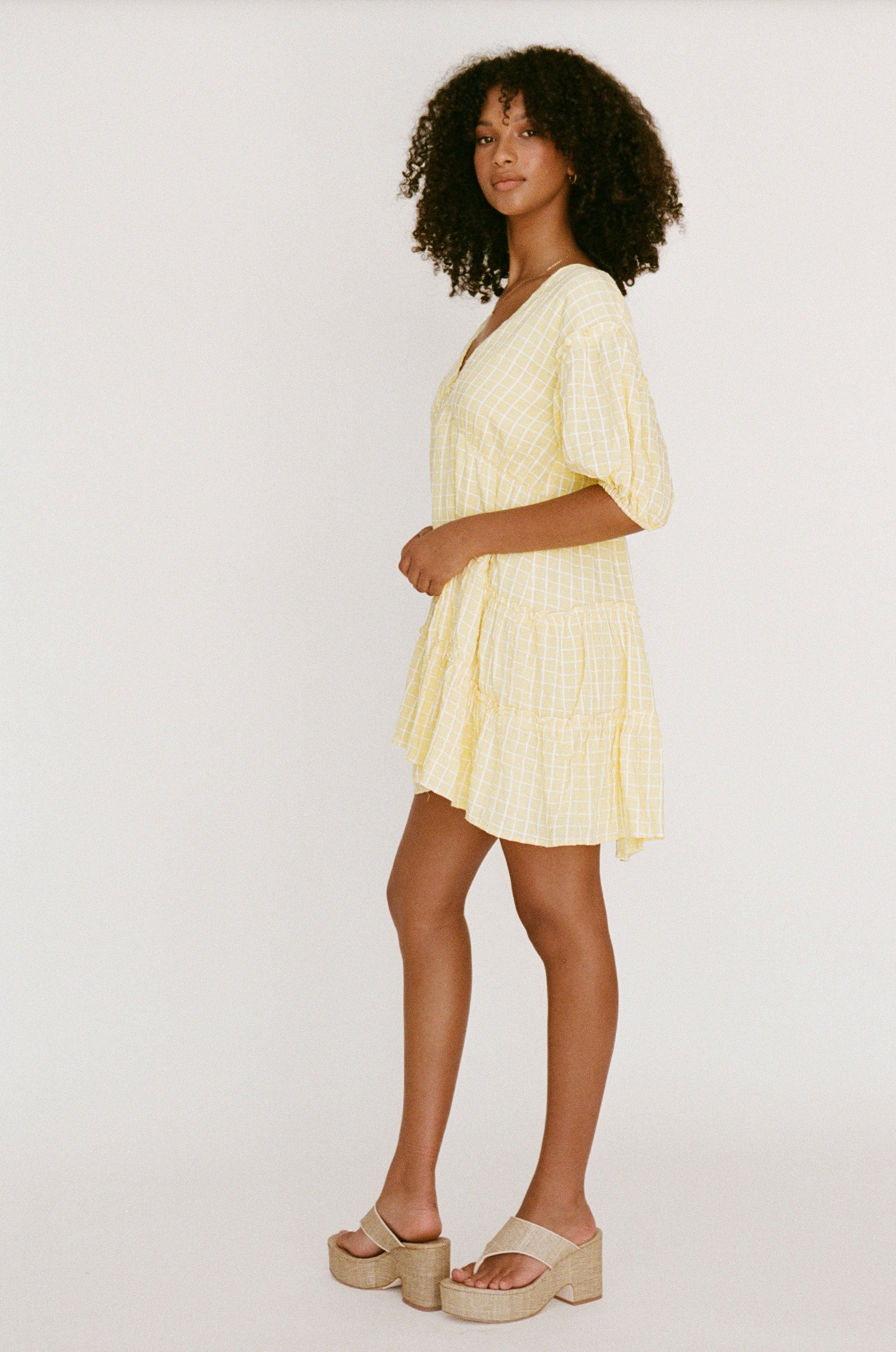 SAMPLE-Tarelle Dress - Buttercup