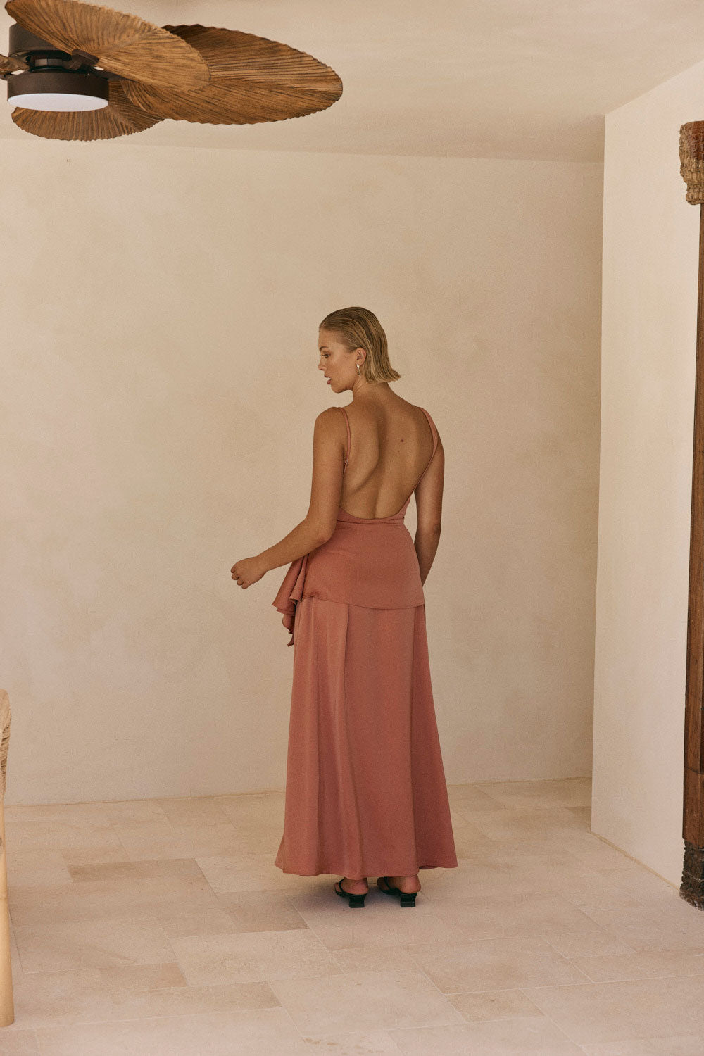 SAMPLE-Hailey Top - Coral