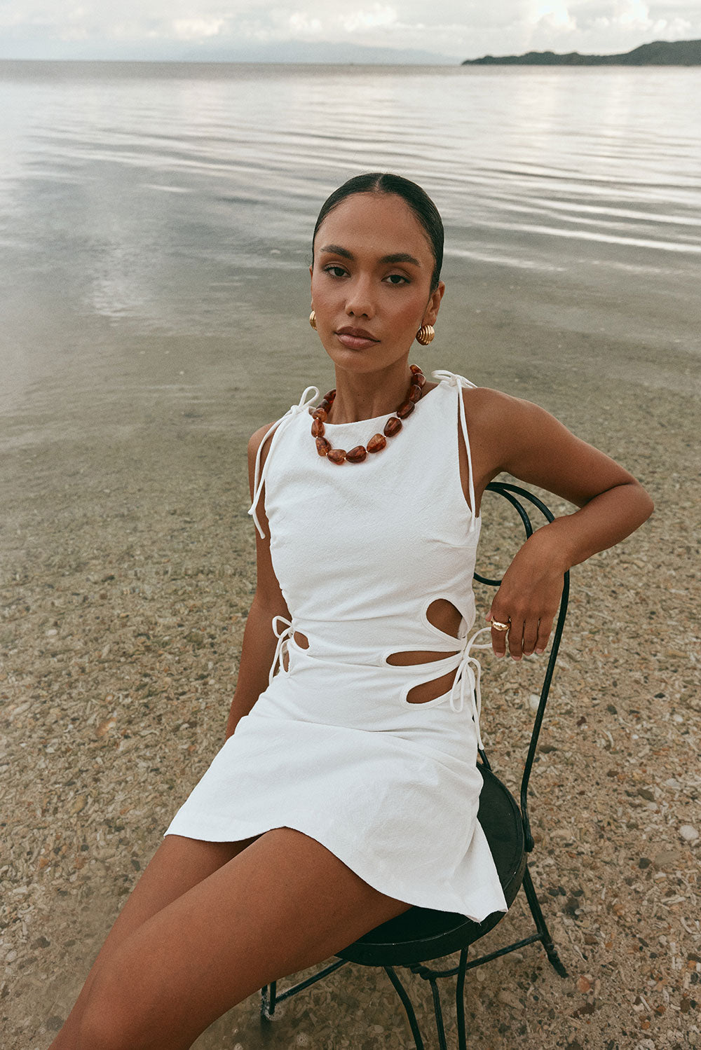Marea Dress - White