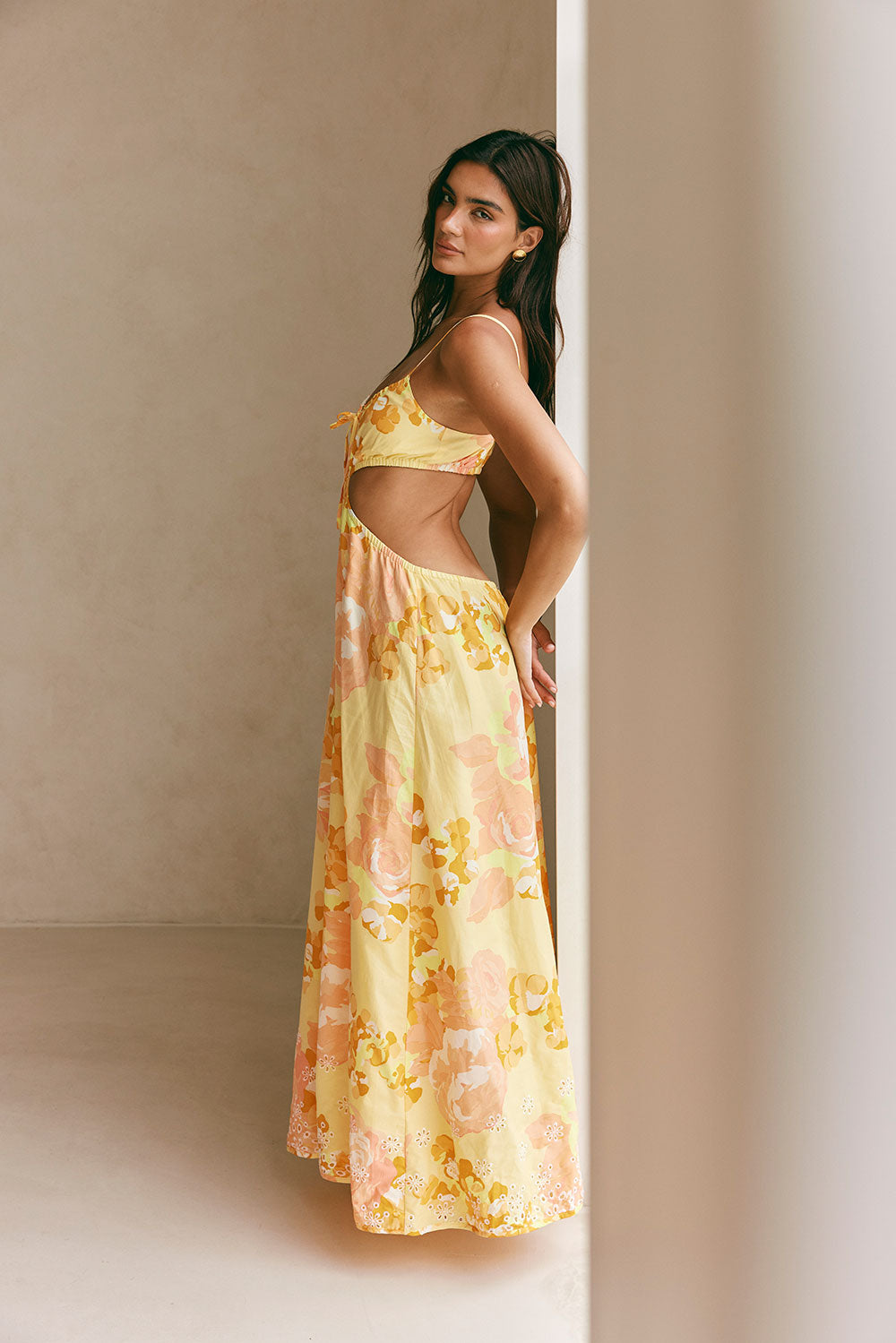 SAMPLE-Kaira Dress - Breeze Floral